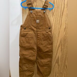 Carhartt Kids Tan Overalls